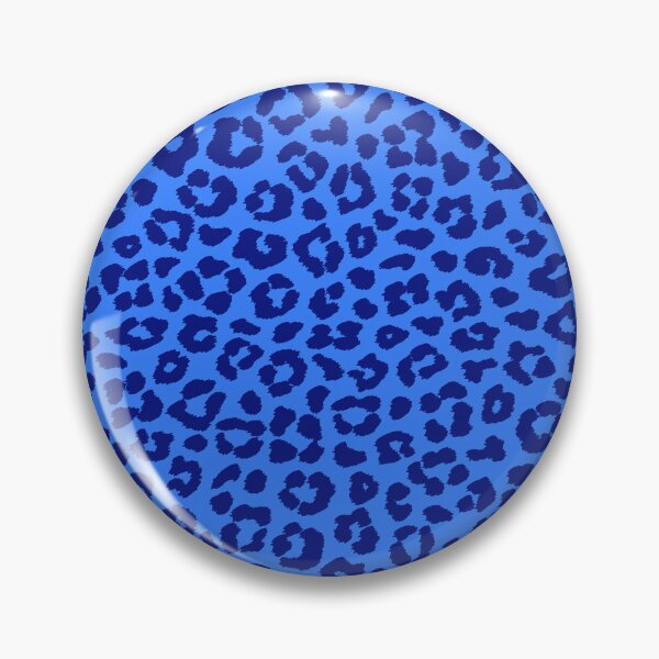 Artikelvorschau, Leopardenmuster-Blau entworfen und verkauft von artcolory.