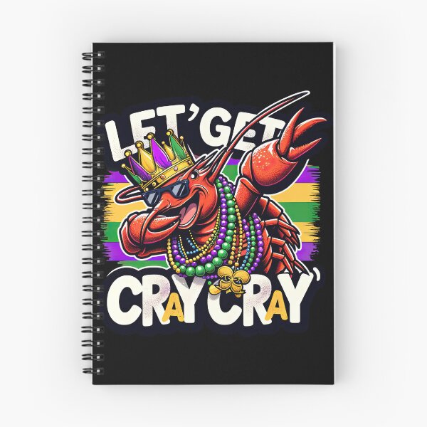 Item preview, Crawfish King: Mardi Gras Dabbing Tee - Cray cray designed and sold by MAPDDesigns.