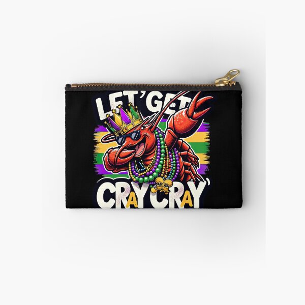 Item preview, Crawfish King: Mardi Gras Dabbing Tee - Cray cray designed and sold by MAPDDesigns.