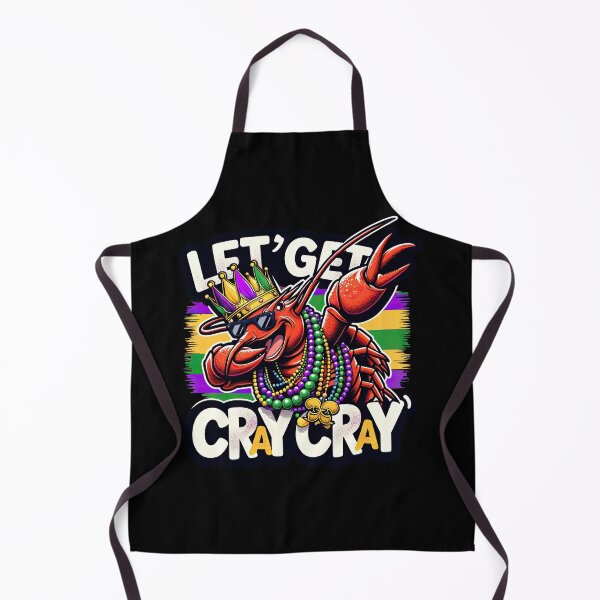 Item preview, Crawfish King: Mardi Gras Dabbing Tee - Cray cray designed and sold by MAPDDesigns.