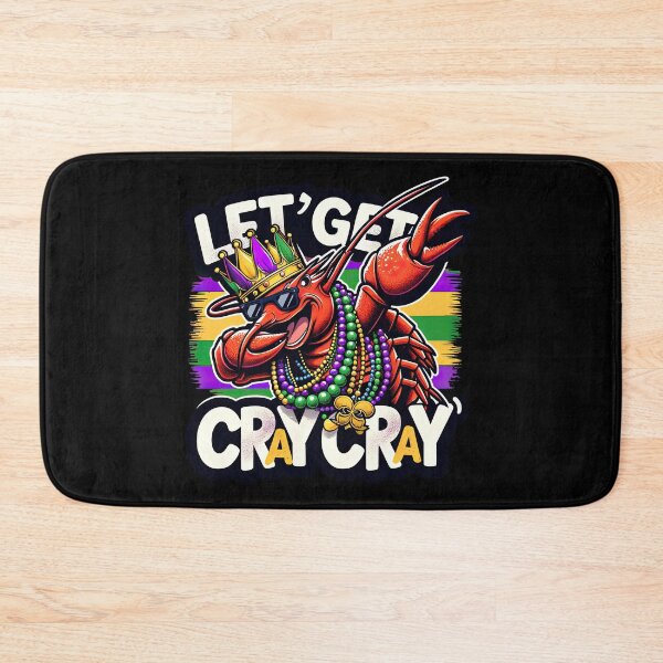 Item preview, Crawfish King: Mardi Gras Dabbing Tee - Cray cray designed and sold by MAPDDesigns.