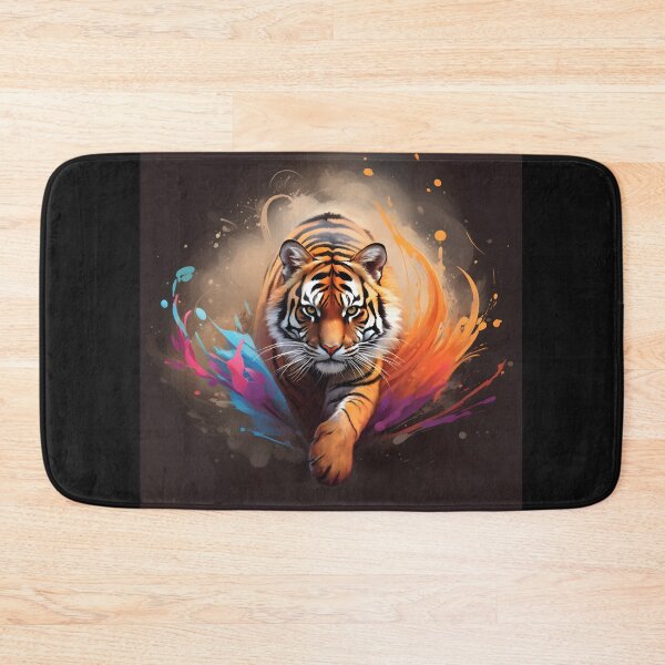 Item preview, Tiger Face Abstract Art designed and sold by PeteRascal.