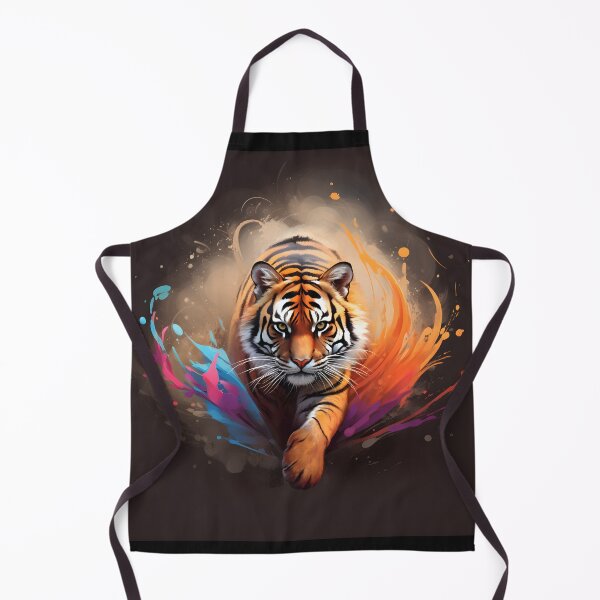 Item preview, Tiger Face Abstract Art designed and sold by PeteRascal.