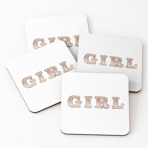 Item preview, Girl - rose gold glitter designed and sold by RoseAesthetic.