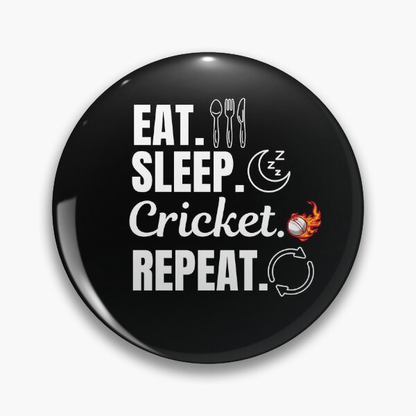 Item preview, Eat, sleep, cricket, repeat. Cricket sport activity lovers designed and sold by NBSStore.