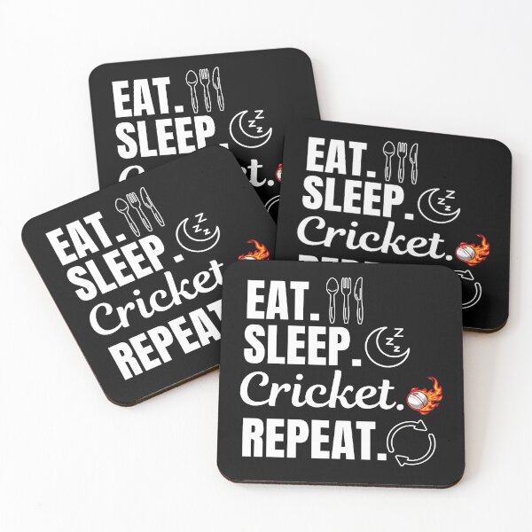 Item preview, Eat, sleep, cricket, repeat. Cricket sport activity lovers designed and sold by NBSStore.