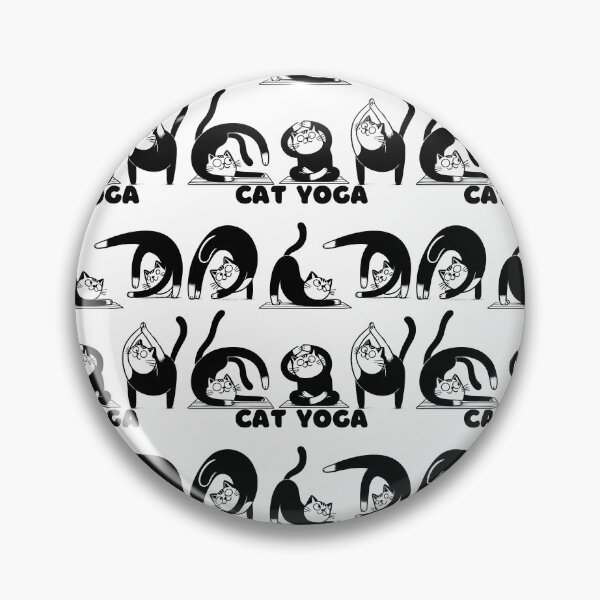Item preview, Flexible Felines: Comical Cat Yoga Poses designed and sold by creativechaster.