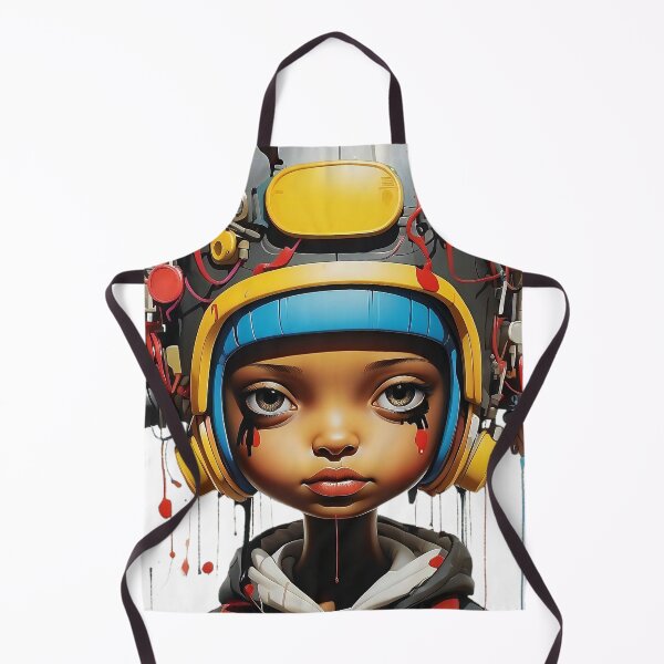 Aperçu de l'œuvre Vision futuriste : enfant d’un monde high-tech créée et vendue par ArtComixHaven.
