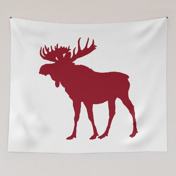 Item preview, Moose: Rustic Red designed and sold by Jared Davies.
