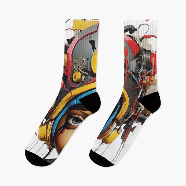 Item preview, Futuristic Vision: Child of a High-Tech World designed and sold by ArtComixHaven.