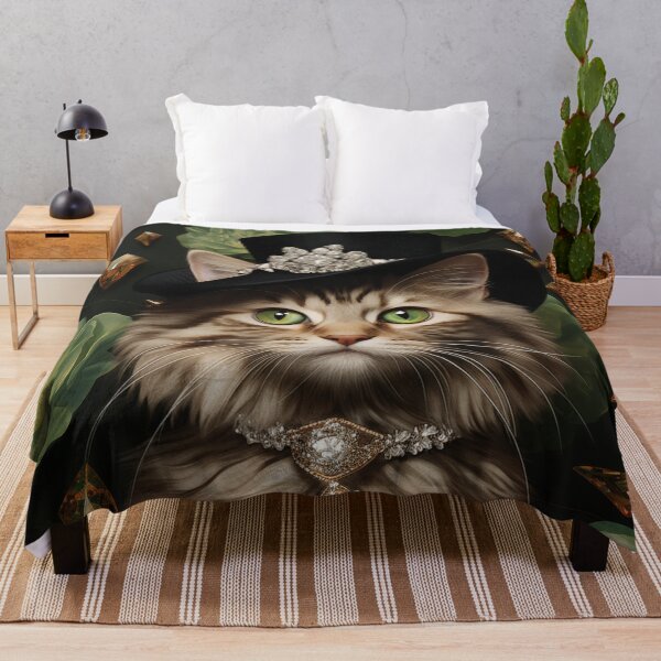 Item preview, Feline Royalty: Inspired Extravaganza with a Crowned Cat designed and sold by Bokabo.