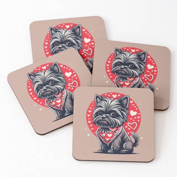 Item preview, Affenpinscher Love on Valentine's Day designed and sold by VoyteksDesigns.