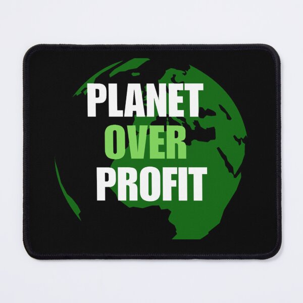 Item preview, Save Earth with Planet Over Profit Top! Activist Gift (Earth Day, Ecology, Climate Change) designed and sold by aiartzstore.