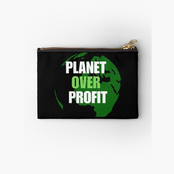 Item preview, Save Earth with Planet Over Profit Top! Activist Gift (Earth Day, Ecology, Climate Change) designed and sold by aiartzstore.