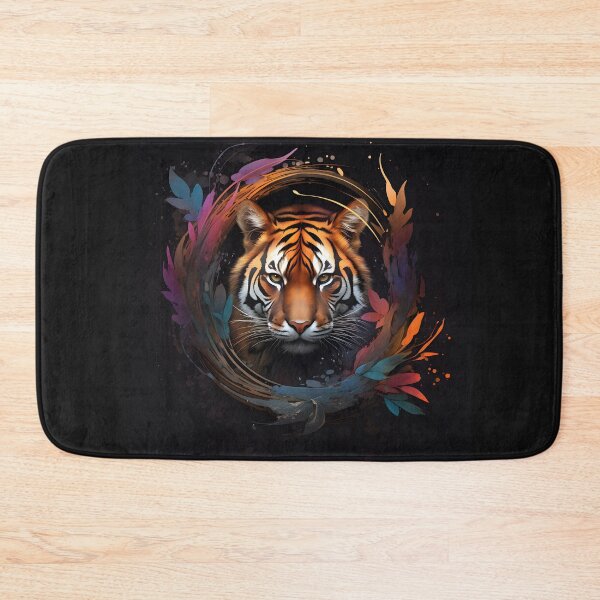 Item preview, Tiger Face Abstract Art designed and sold by PeteRascal.