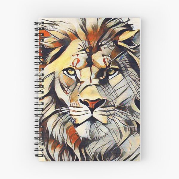 Item preview, Lion Head Abstract Art Print designed and sold by TGAL2.