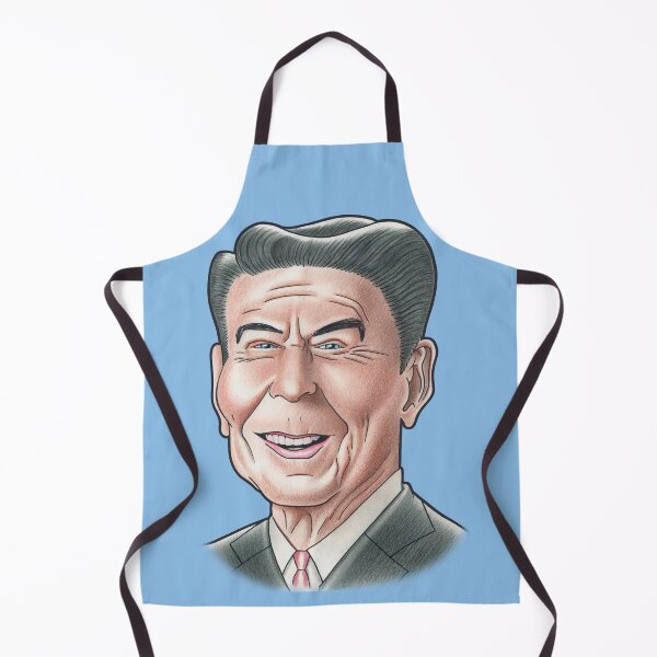 Item preview, Ronald Reagan Caricature designed and sold by FunFaces.