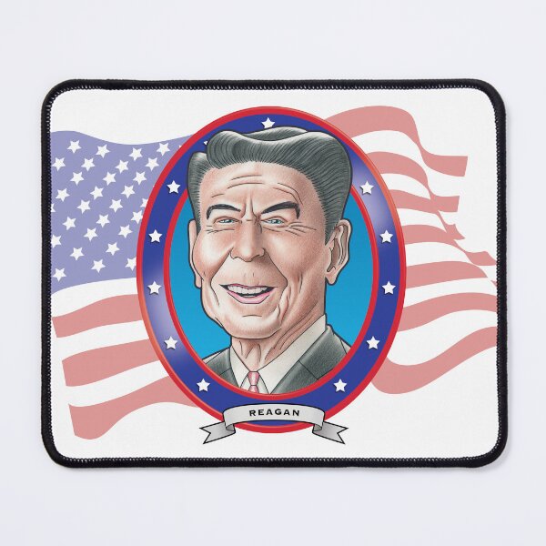 Item preview, Ronald Reagan Caricature designed and sold by FunFaces.