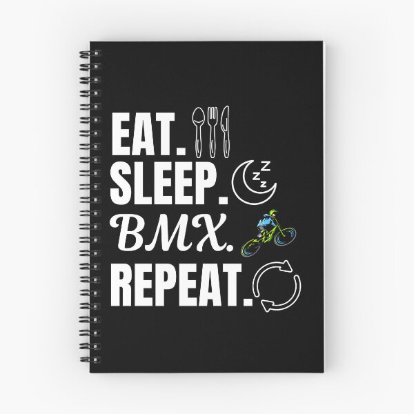 Item preview, Eat, sleep, BMX, repeat. Mini bicycle motocross riders or lovers designed and sold by NBSStore.