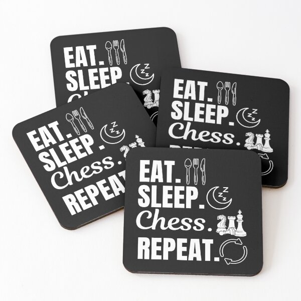 Item preview, Eat, sleep, chess, repeat designed and sold by NBSStore.