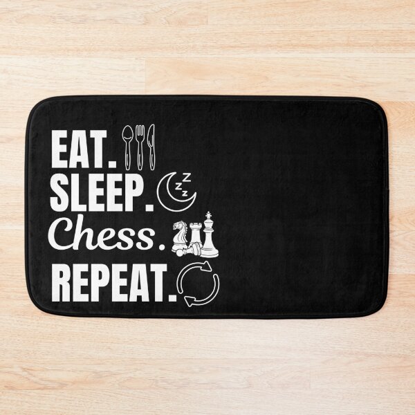 Item preview, Eat, sleep, chess, repeat designed and sold by NBSStore.