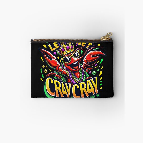 Item preview, Crawfish King: Mardi Gras Dabbing Tee designed and sold by MAPDDesigns.