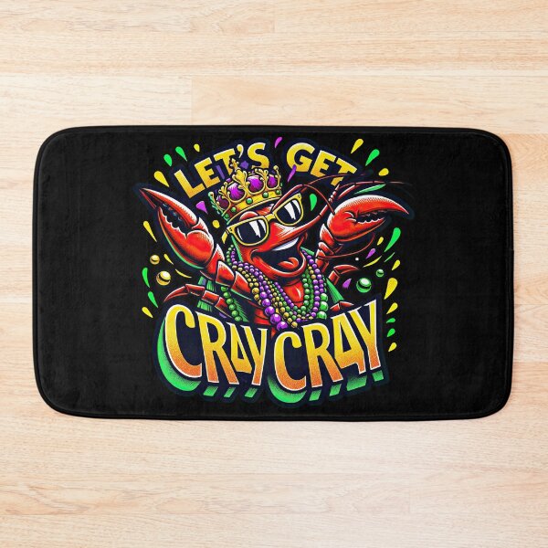 Item preview, Crawfish King: Mardi Gras Dabbing Tee designed and sold by MAPDDesigns.