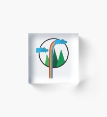 Happy Lands Acrylic Block