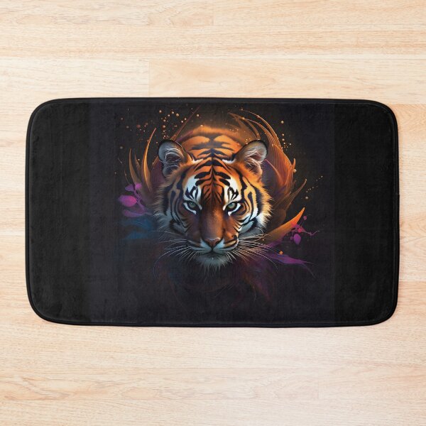 Item preview, Tiger Face Abstract Art designed and sold by PeteRascal.