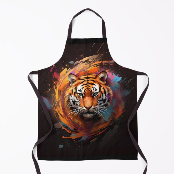 Item preview, Tiger Face Abstract Art designed and sold by PeteRascal.