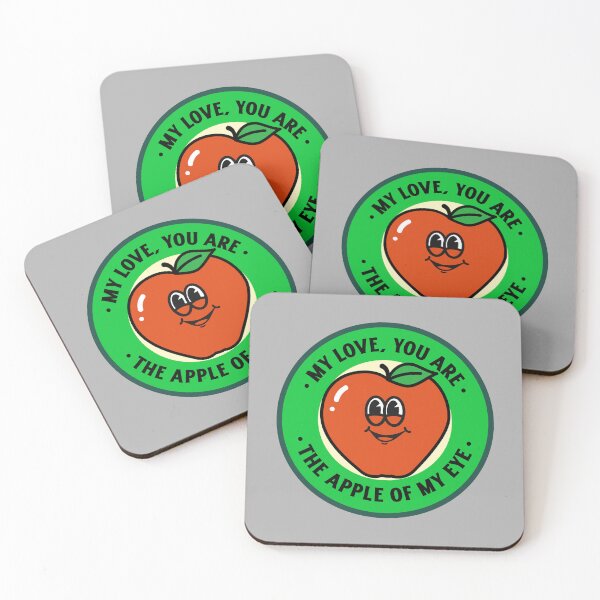 Item preview, My Love, You Are The Apple Of My Eye designed and sold by ClickArtProduct.