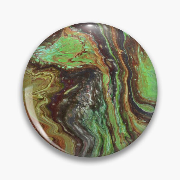Item preview, Caldonia 2 Abstract Brown Green Acrylic designed and sold by Doug  Siegel.