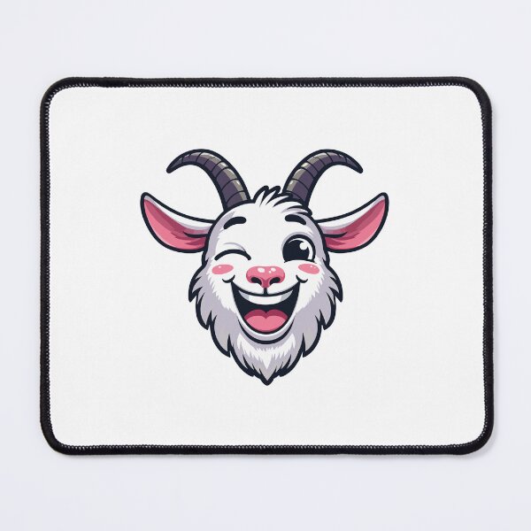 Item preview, Blissful Bleat: The Beaming Goat's Wink of Joy designed and sold by Colorful Dreams.
