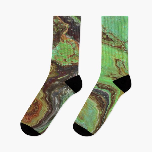 Item preview, Caldonia 2 Abstract Brown Green Acrylic designed and sold by Doug  Siegel.
