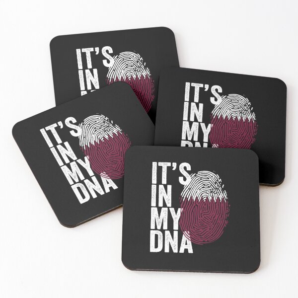 Item preview, It's in my DNA Qatar Flag designed and sold by Crea-mood.