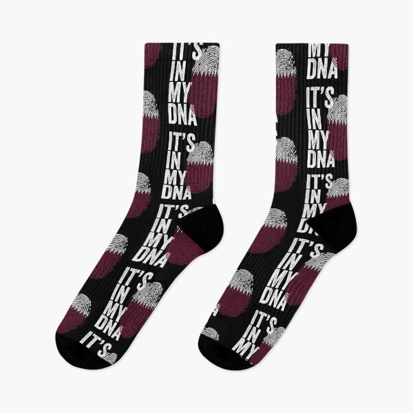 Item preview, It's in my DNA Qatar Flag designed and sold by Crea-mood.