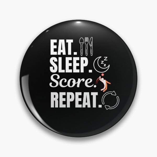Item preview, Eat, sleep, score, repeat. Volleyball sport activity lovers designed and sold by NBSStore.