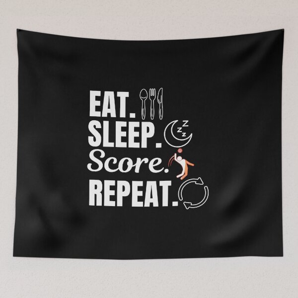 Item preview, Eat, sleep, score, repeat. Volleyball sport activity lovers designed and sold by NBSStore.