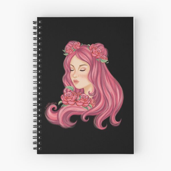 Item preview, Girl in pink by Rattayart designed and sold by Rattayart.