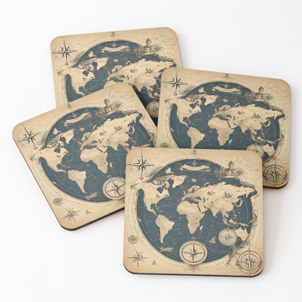 Item preview, Vintage Adventure Map designed and sold by SpesWorld.