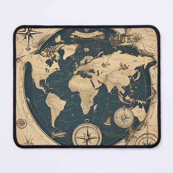 Item preview, Vintage Adventure Map designed and sold by SpesWorld.