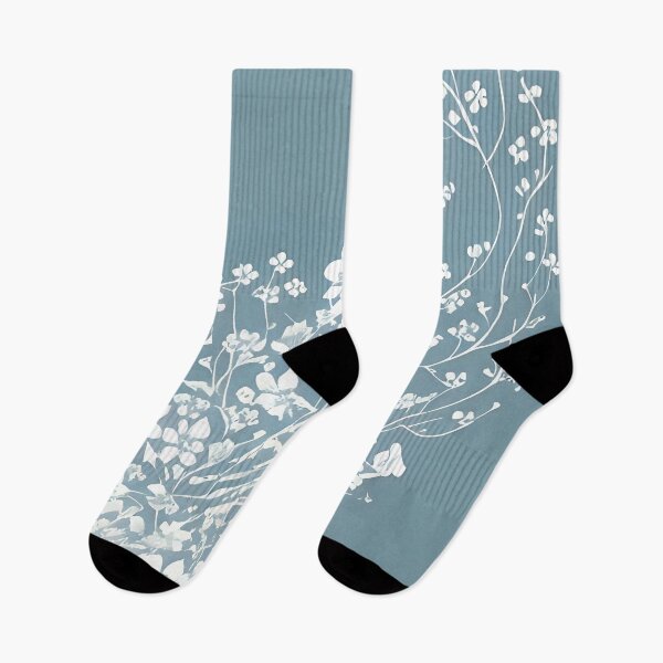 Item preview, Floral Essence: Ethereal Silhouette Amidst White Blossoms designed and sold by FriskyLemur.