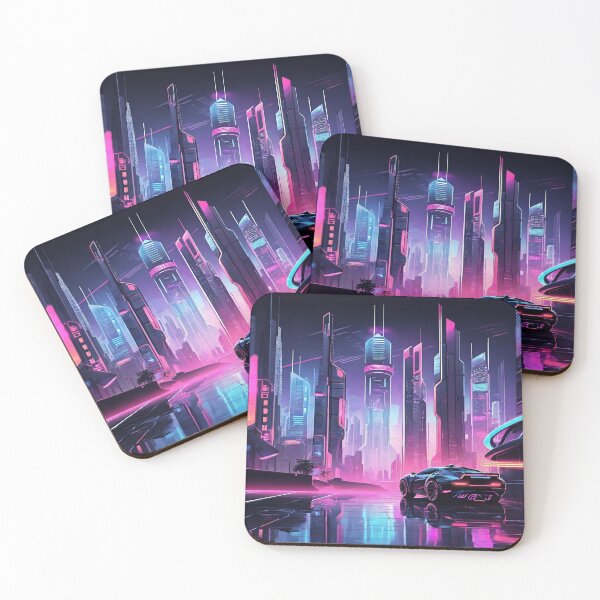 Item preview, Cyberpunk Cityscape designed and sold by SpesWorld.