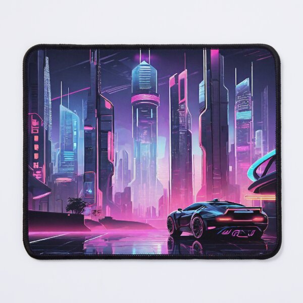 Item preview, Cyberpunk Cityscape designed and sold by SpesWorld.