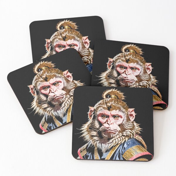 Item preview, samurai monkey designed and sold by ArtinDrop.