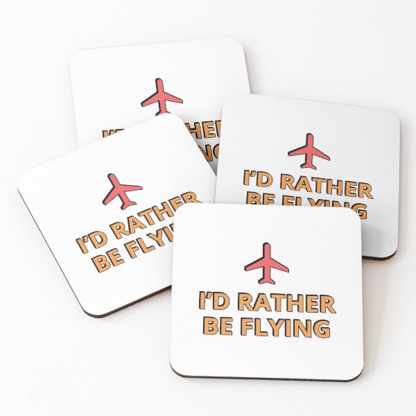 Item preview, Id Rather Be At A Flying designed and sold by Inspirationmotivation.