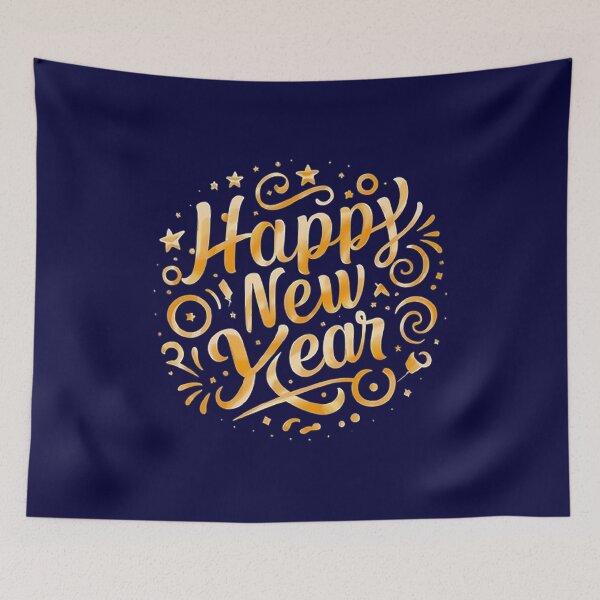 Item preview, Happy New Year designed and sold by likbatonboot.