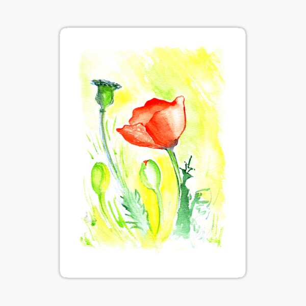 Papaver III Sticker