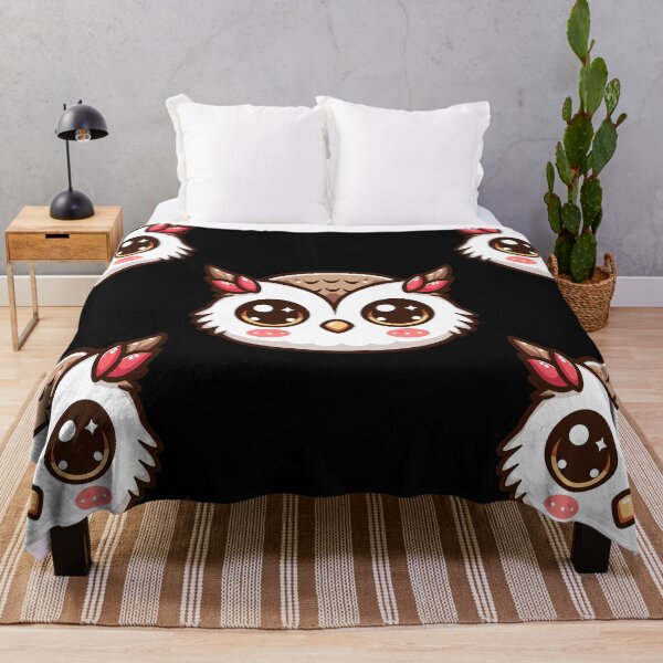 Item preview, Cute Vectoral Owl Face designed and sold by ArtfulWeave.