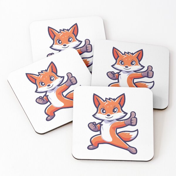Item preview, The Playful Adventures of a Cartoon Fox designed and sold by Colorful Dreams.